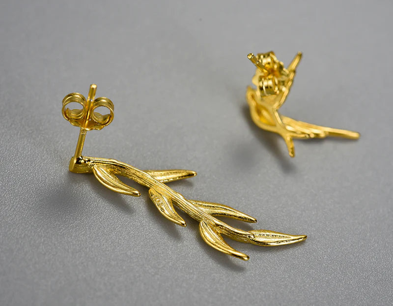 PRINCESENSE SWALLOW WILLOW EARRING