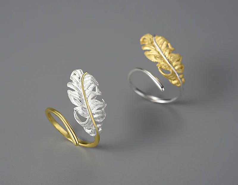 PRINCESENSE GOOSE FEATHER RING