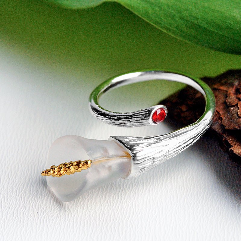 PRINCESENSE CALLA LILY RING