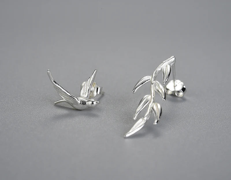 PRINCESENSE SWALLOW WILLOW EARRING