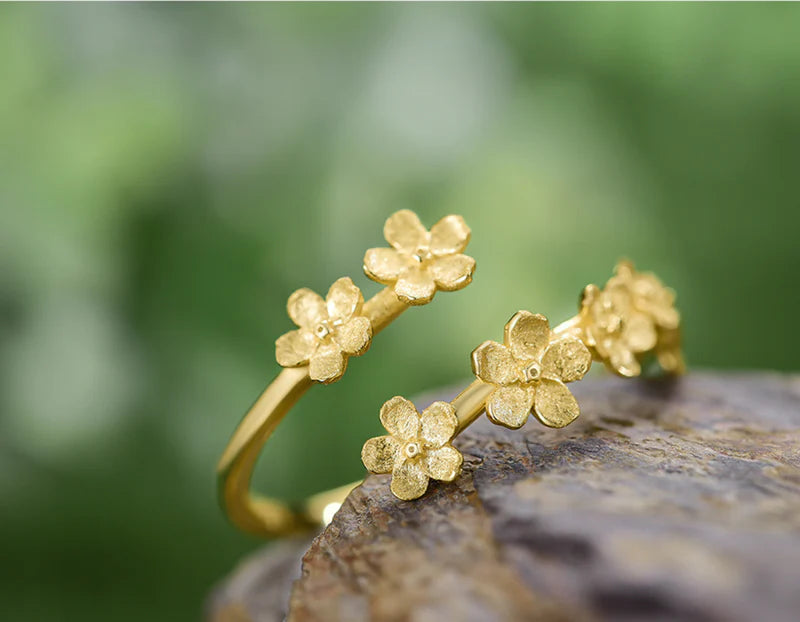 PRINCESENSE DAISY FLOWER RING