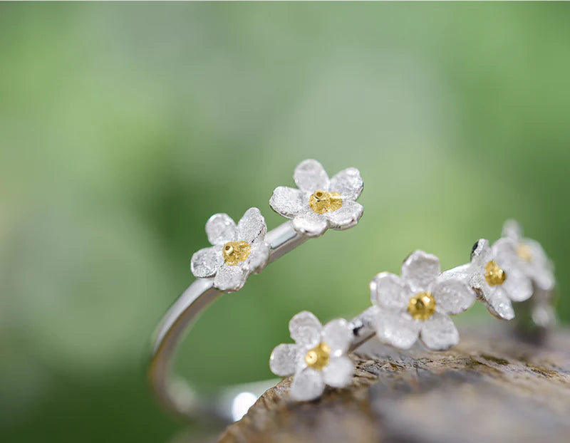 PRINCESENSE DAISY FLOWER RING