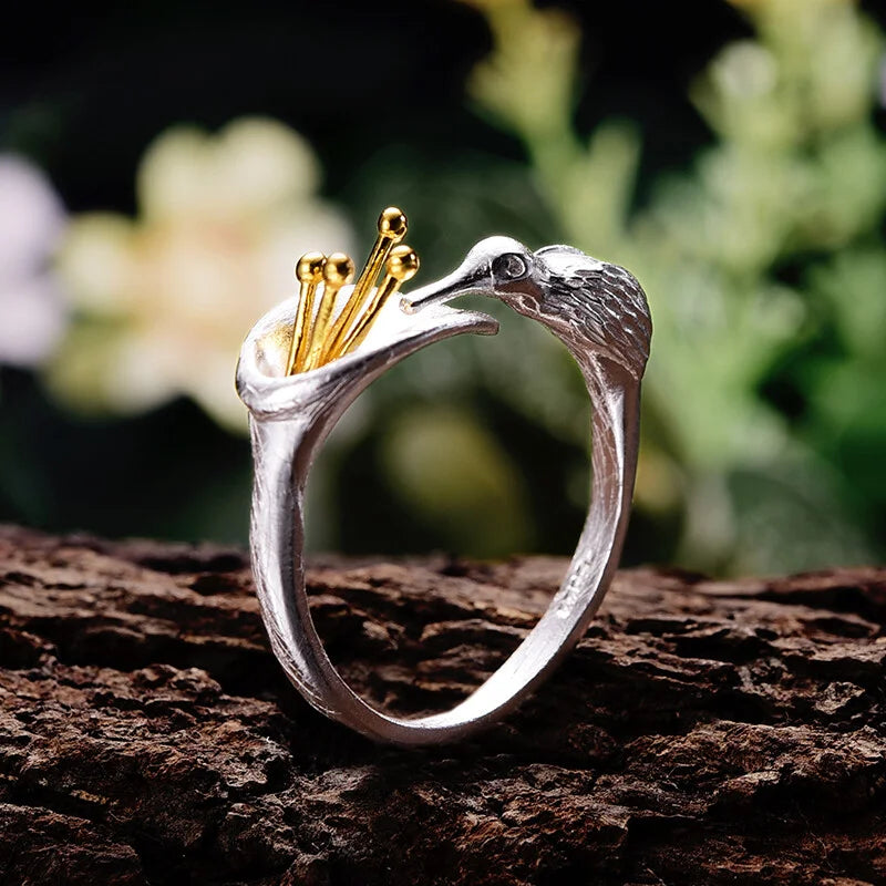 PRINCESENSE HUMMINGBIRD RING