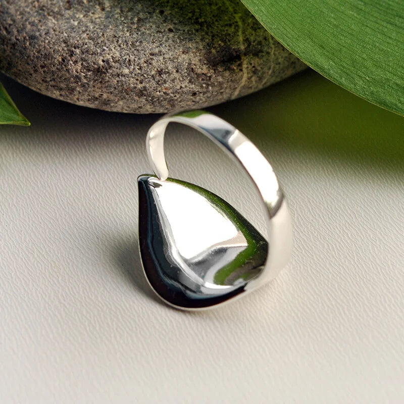 PRINCESENSE PEARL LEAF RING