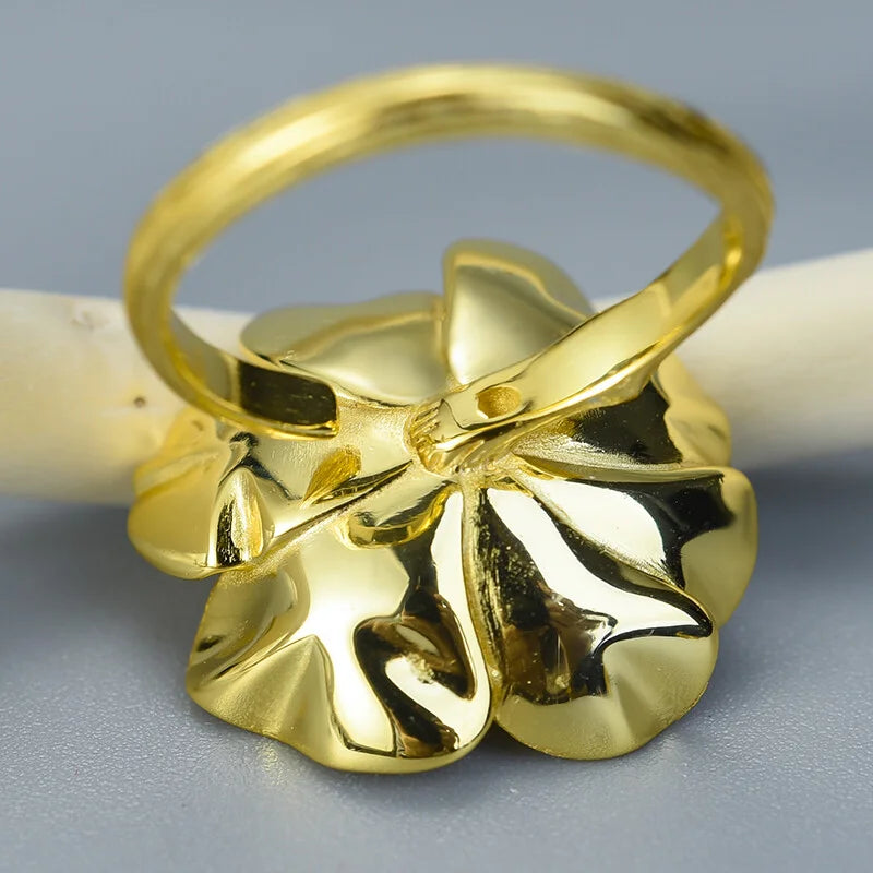 PRINCESENSE BLOOMING ANEMONE FLOWER RING