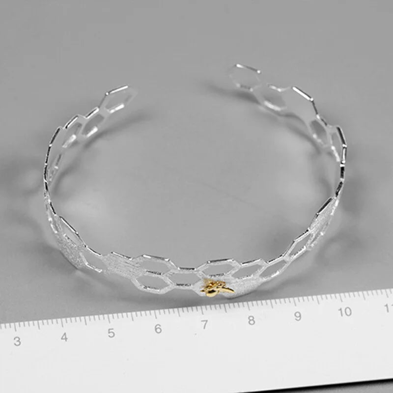 PRINCESENSE HONEYCOMB BANGLE