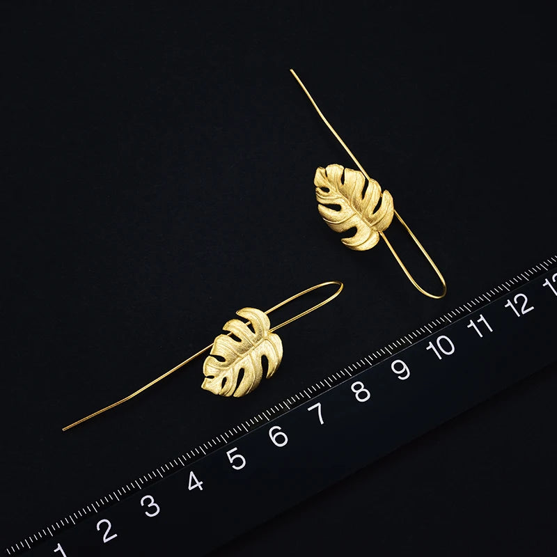 PRINCESENSE MONSTERA LEAVES JEWELRY SET