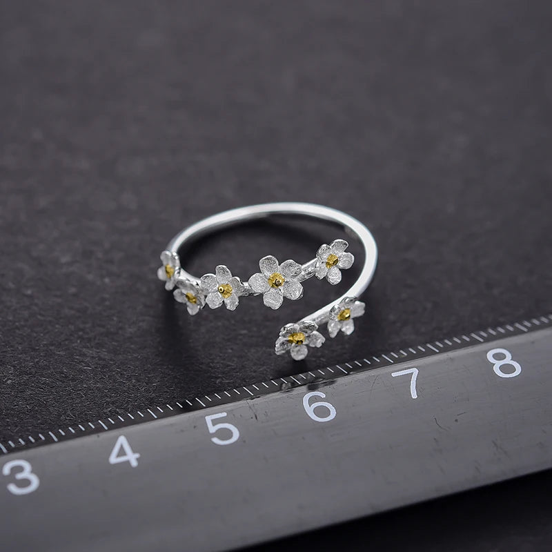 PRINCESENSE DAISY FLOWER RING