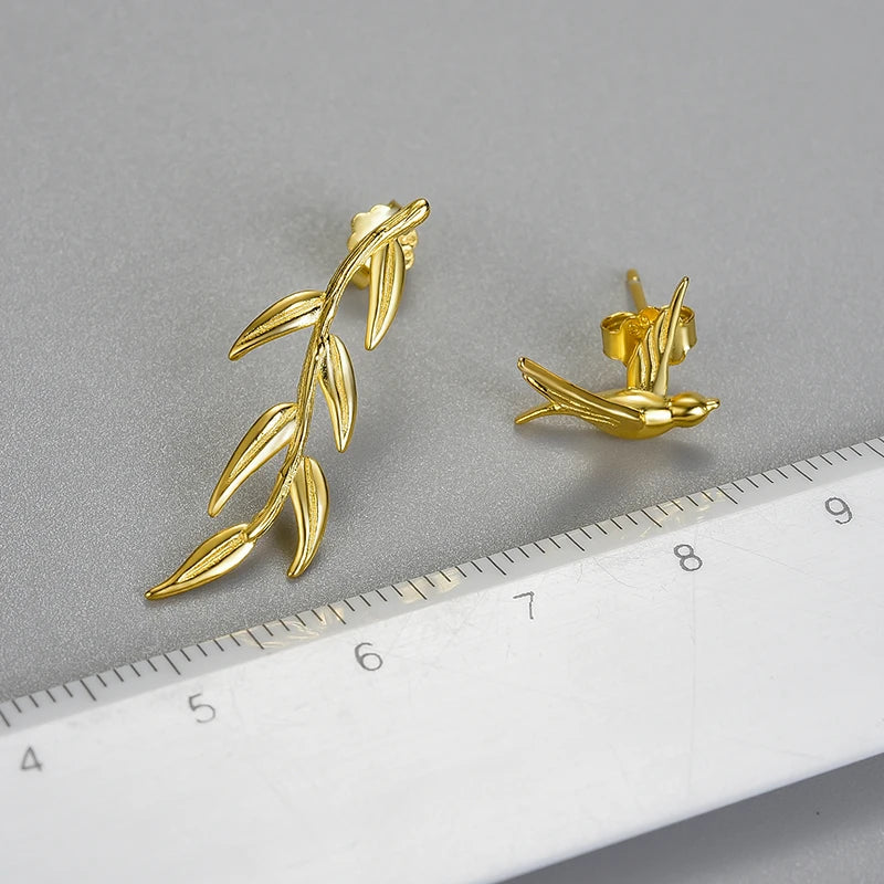 PRINCESENSE SWALLOW WILLOW EARRING