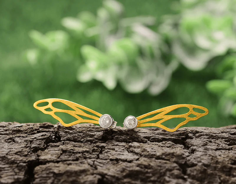 PRINCESENSE HOLLOW BUTTERFLY WINGS JEWELRY SET