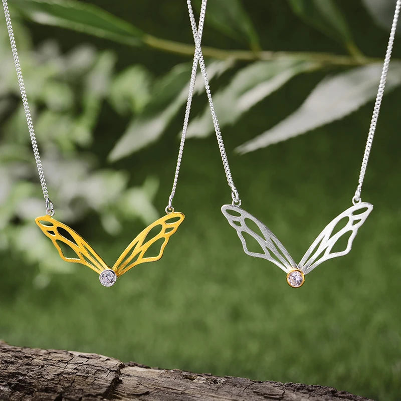 PRINCESENSE HOLLOW BUTTERFLY WINGS JEWELRY SET