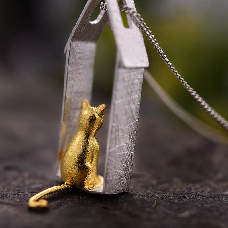 PRINCESENSE DAYDREAMING CAT PENDANT