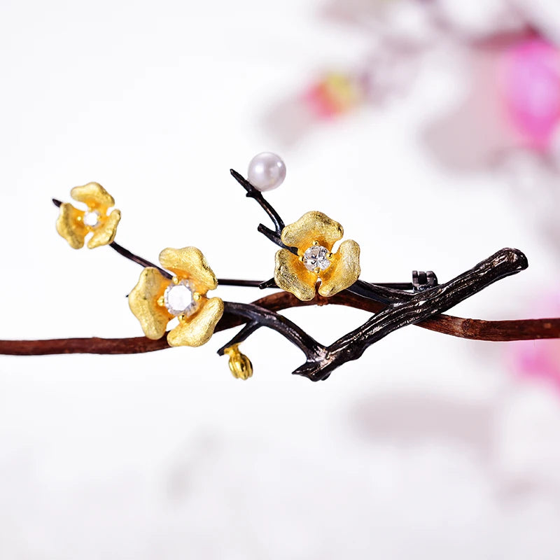 PRINCESENSE PLUM BLOSSOM BROOCH