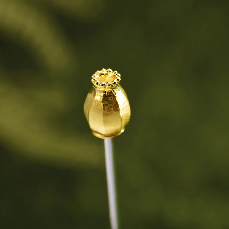 PRINCESENSE BLOOMING POPPIES BROOCH