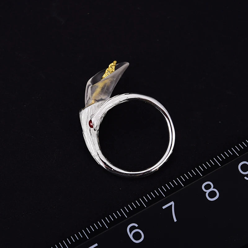 PRINCESENSE CALLA LILY RING