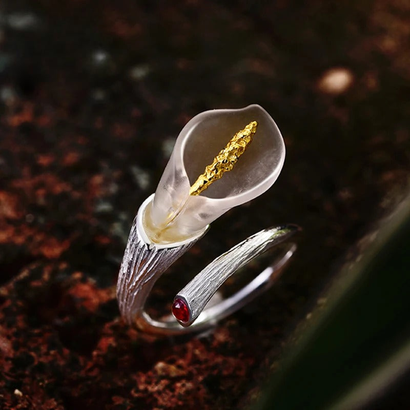 PRINCESENSE CALLA LILY RING