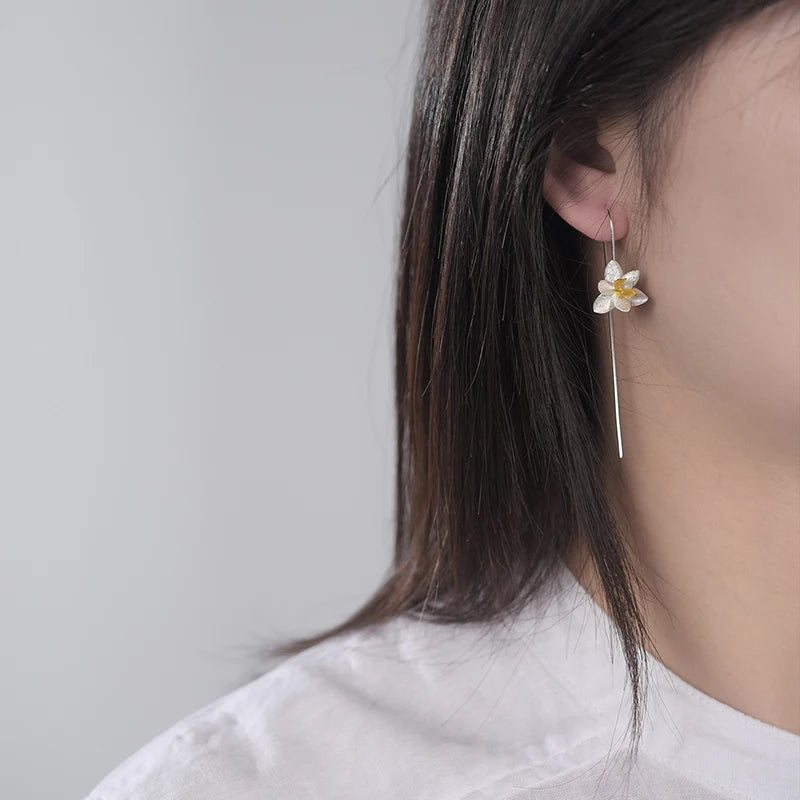 PRINCESENSE BLOOMING ORCHIDS EARRING