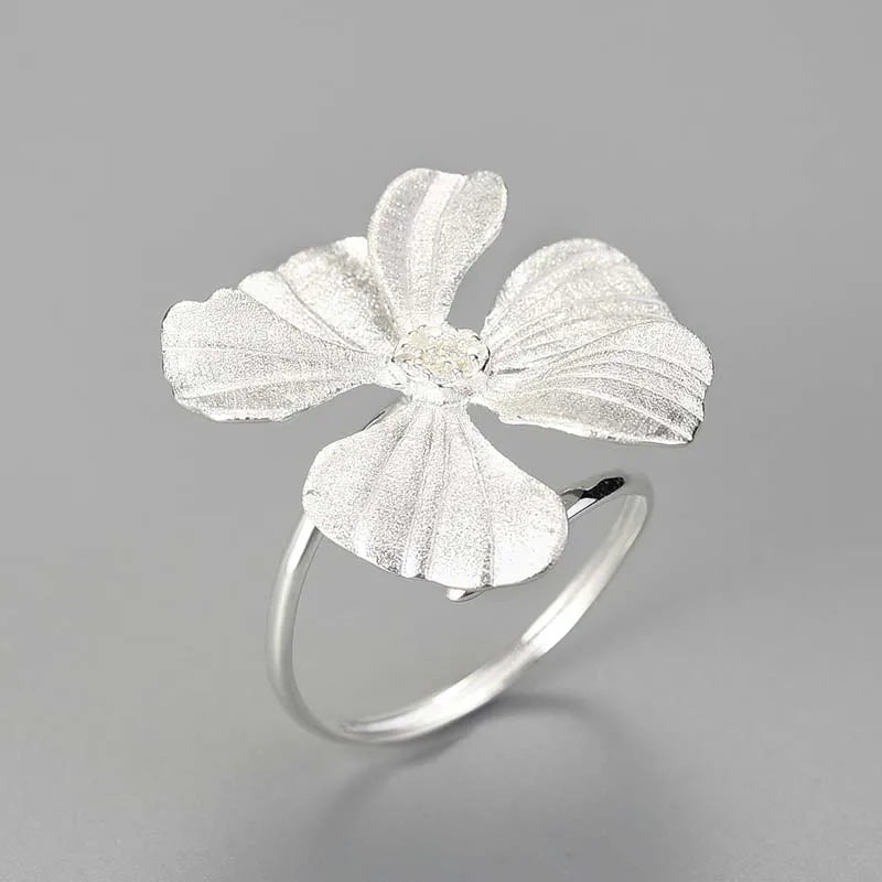 PRINCESENSE LARGE PEONY FLOWER RING