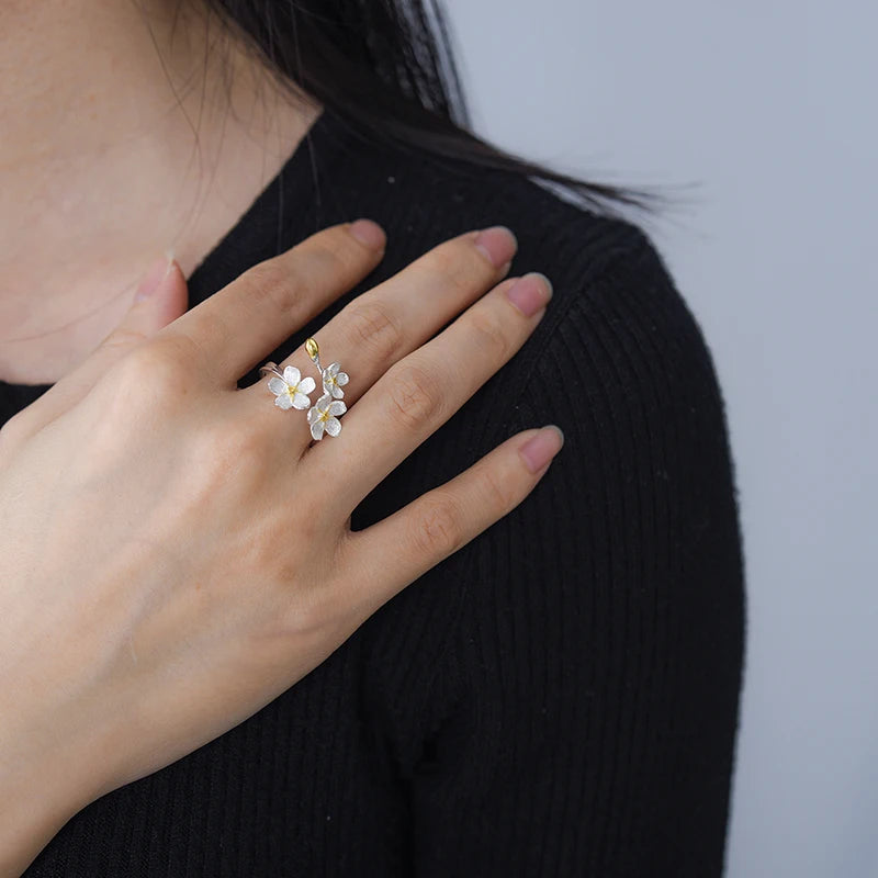 PRINCESENSE DAISY FLOWER RING