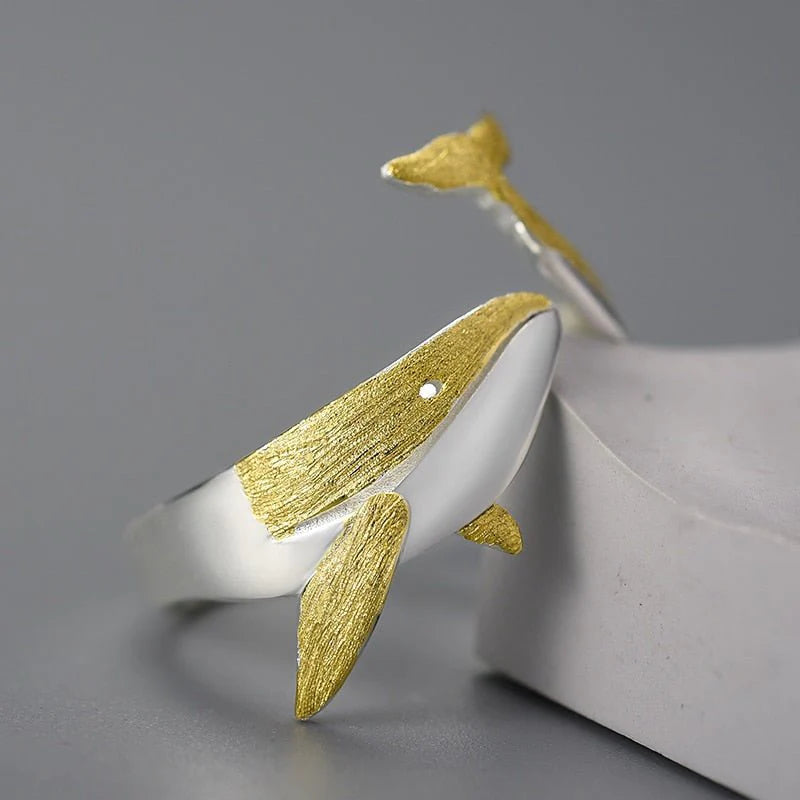 PRINCESENSE WHALE RING