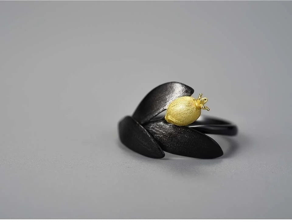 PRINCESENSE POMEGRANATE BRANCH RING