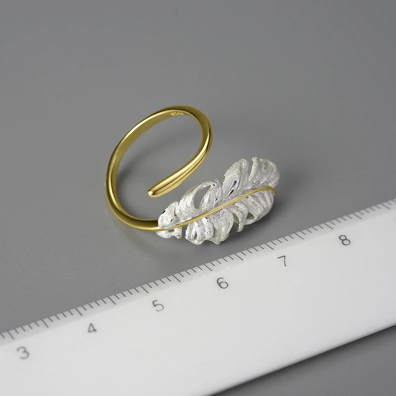 PRINCESENSE GOOSE FEATHER RING