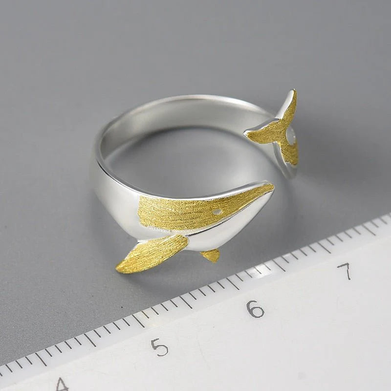 PRINCESENSE WHALE RING