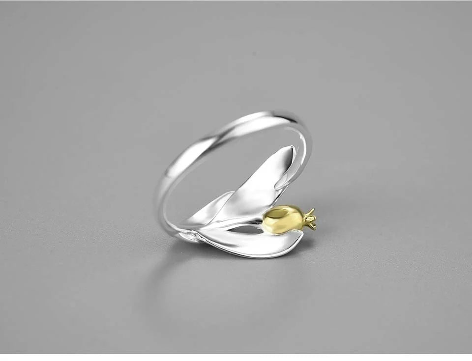 PRINCESENSE POMEGRANATE BRANCH RING