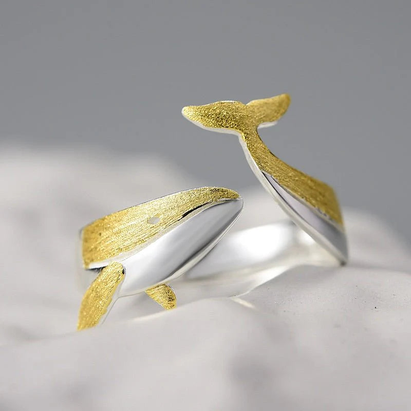 PRINCESENSE WHALE RING