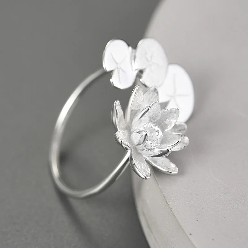 PRINCESENSE WATER LILY FLOWER RING