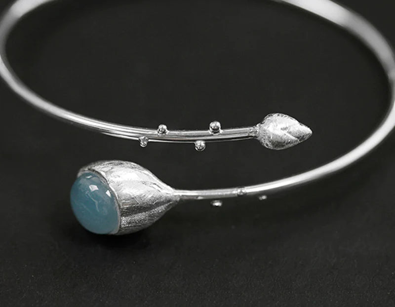 PRINCESENSE LOTUS BUD BANGLE