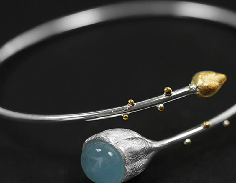 PRINCESENSE LOTUS BUD BANGLE