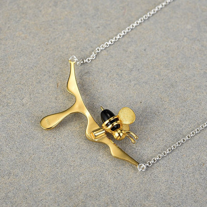 PRINCESENSE DRIPPING & BEE NECKLACE