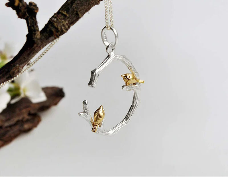 PRINCESENSE BIRDS ON BRANCH JEWELRY SET