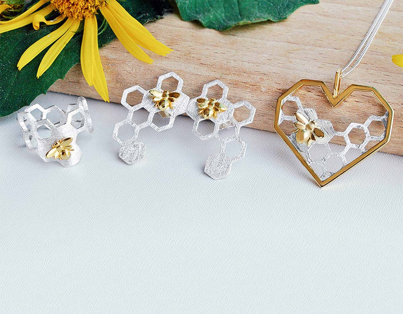 PRINCESENSE HONEYCOMB JEWELRY SET