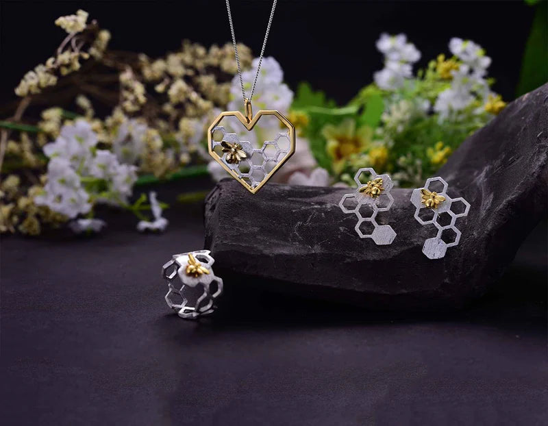 PRINCESENSE HONEYCOMB JEWELRY SET