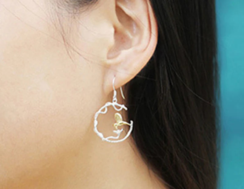 PRINCESENSE HUMMINGBIRD EARRING