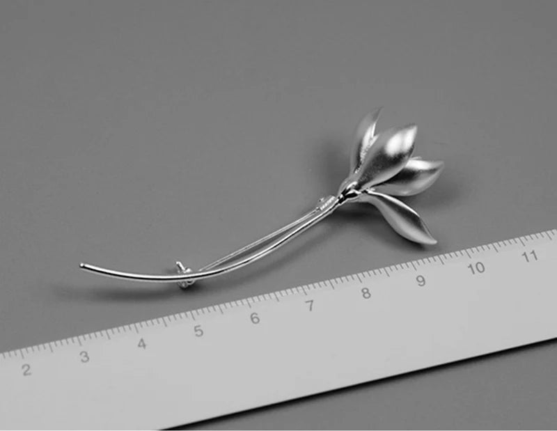 PRINCESENSE MAGNOLIA BROOCH