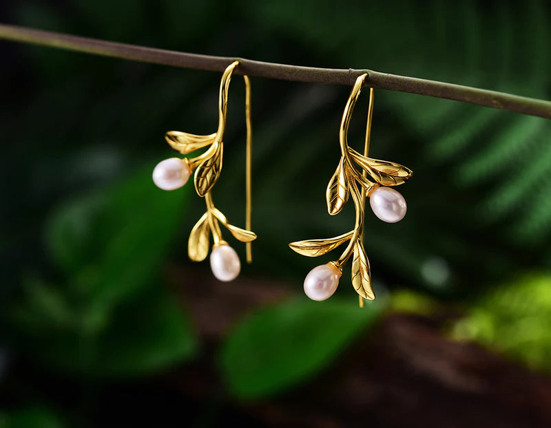 PRINCESENSE MORNING DEW ON THE OLIVE LEAVES JEWELRY SET