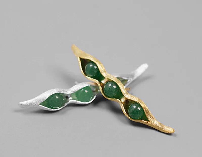 PRINCESENSE PEAPOD BROOCH