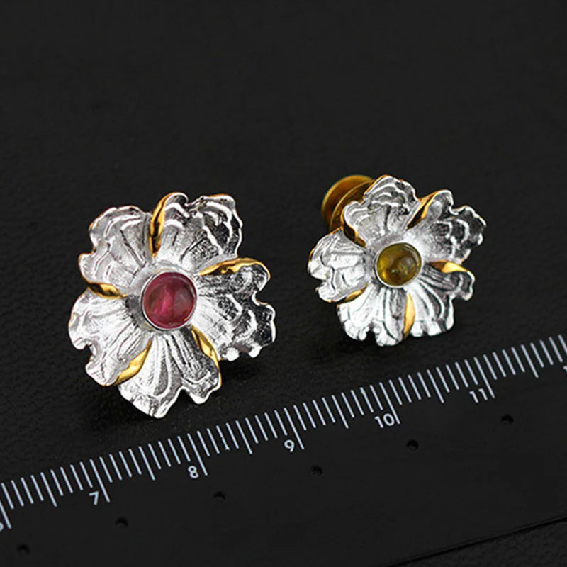 PRINCESENSE PEONY FLOWER BROOCH