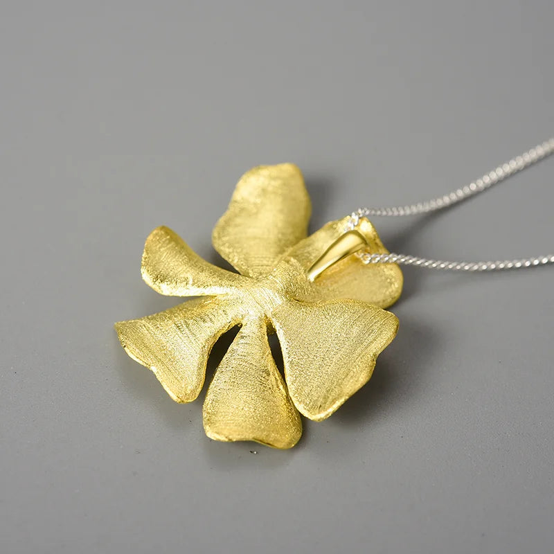 PRINCESENSE PEONY FLOWER NECKLACE