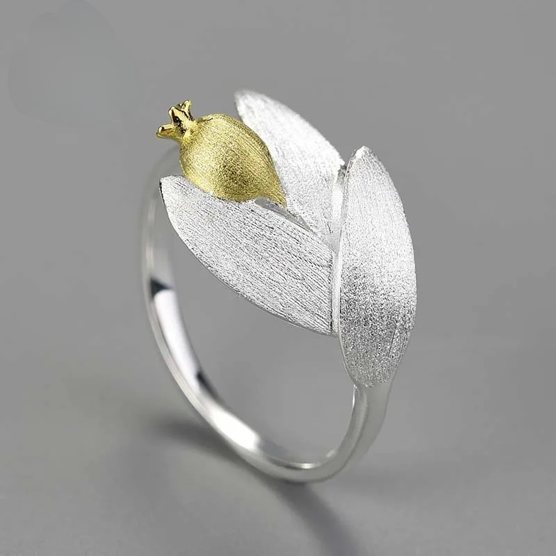 PRINCESENSE POMEGRANATE BRANCH RING