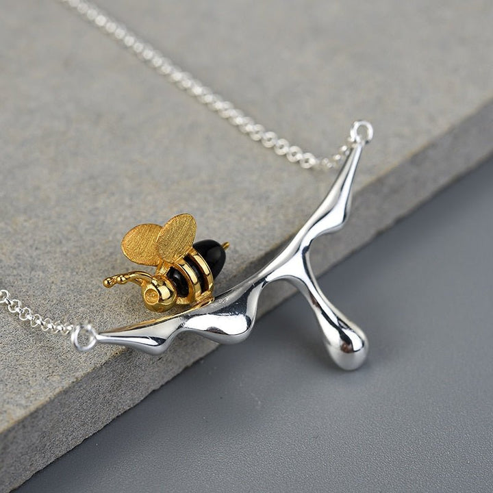 PRINCESENSE DRIPPING & BEE NECKLACE