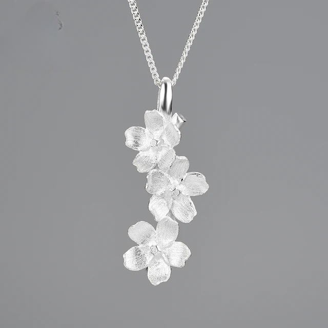 PRINCESENSE DAISY FLOWER NECKLACE