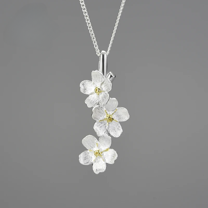 PRINCESENSE DAISY FLOWER NECKLACE