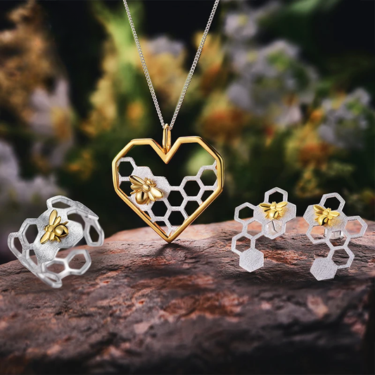 PRINCESENSE HONEYCOMB JEWELRY SET