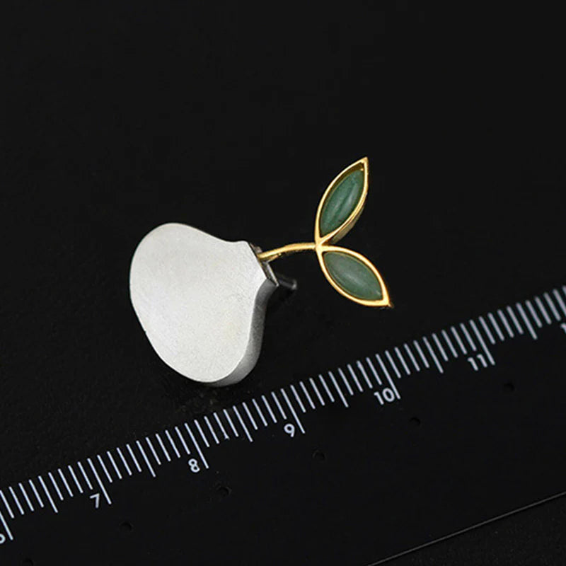 PRINCESENSE SPRING IN THE AIR LEAF BROOCH