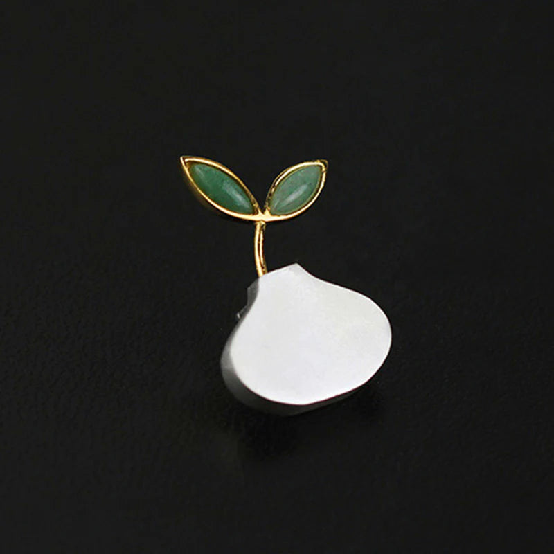 PRINCESENSE SPRING IN THE AIR LEAF BROOCH